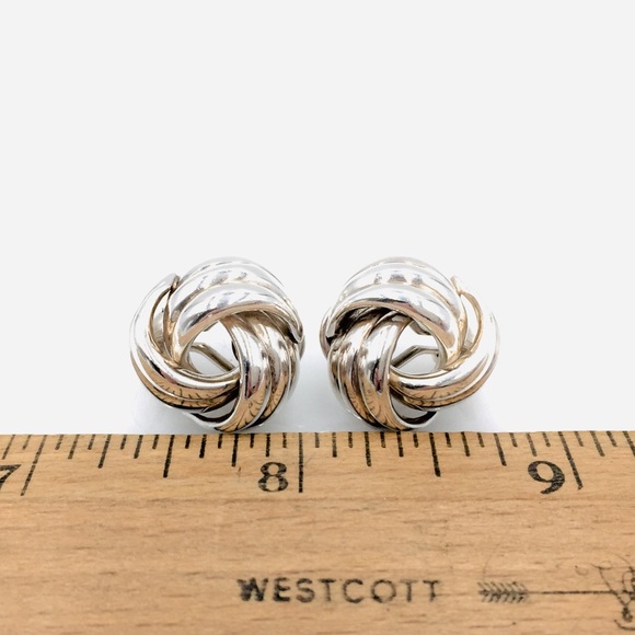 Tiffany & Co. Vintage Love Knot Earrings - Picture 7 of 8
